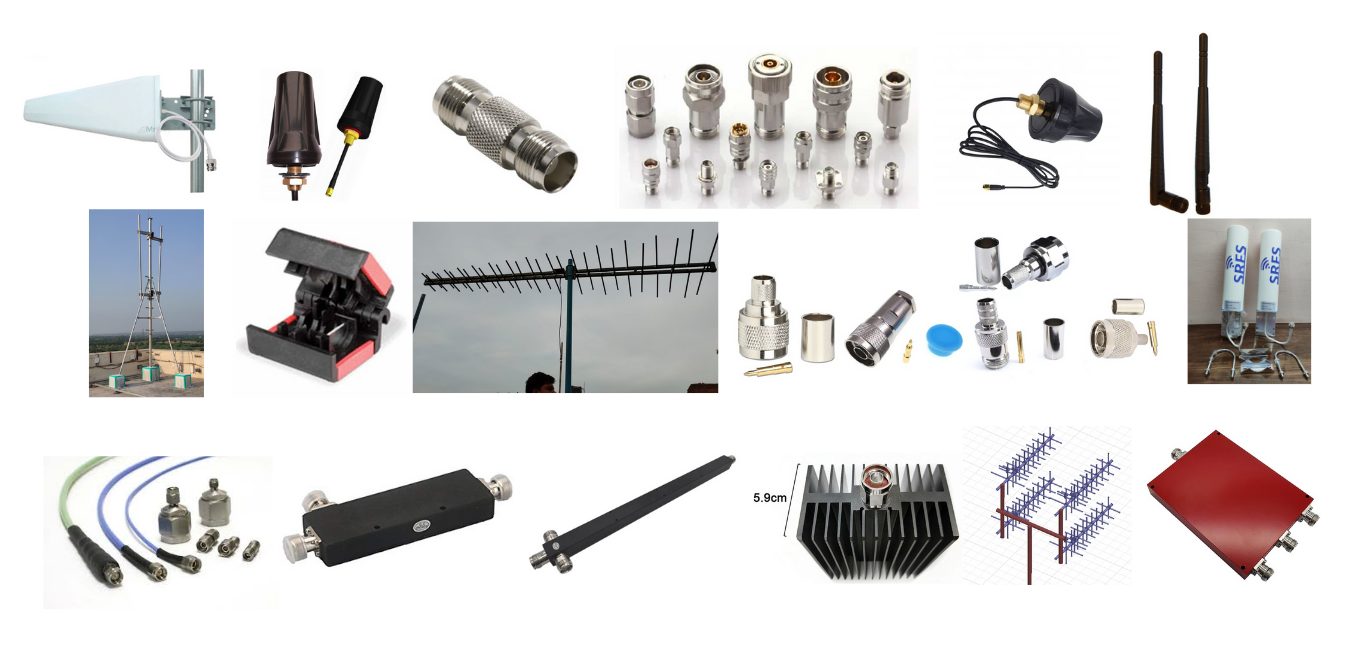 Antennas, Connectors, Adaptors