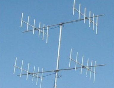 High Gain Quad Stacked Yagi Antenna