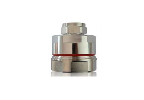 DIN Male Straight Connector for 1-5/8” Flexible Cable Clamp Type