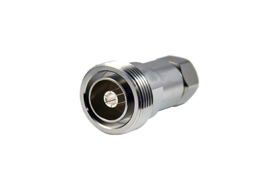 Din Female Straight Connector for ½” Flexible Cable Clamp Type