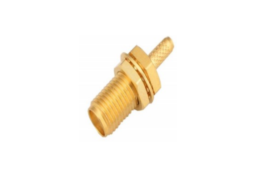 SMA Female Bulkhead Crimp Connector