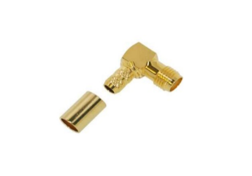 SMA Female RA for LMR 200-RG 58 Crimp Connector