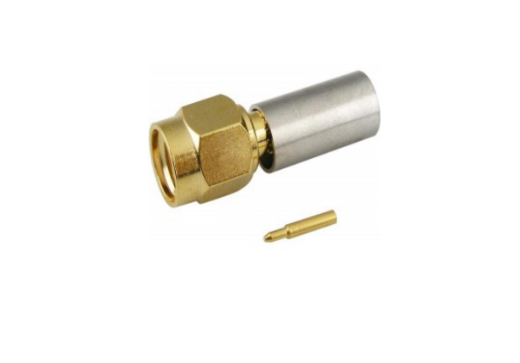 SMA Male Crimp Connector For LMR200 Cable