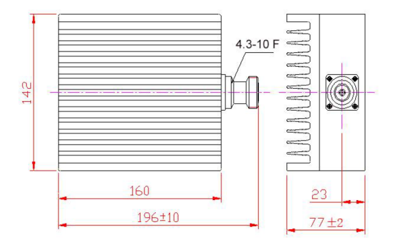 Dummy Load-50W-4.3-10 Female