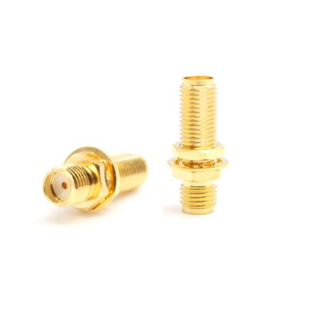 SMA Female to Female Bulkhead RF Coaxial Adaptor DC-6GHz