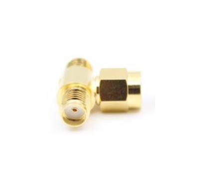 SMA Female to Female to Male RF Adaptor