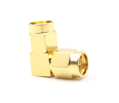 SMA Male to Male Right Angle RF Coaxial Adaptor DC-6 GHz