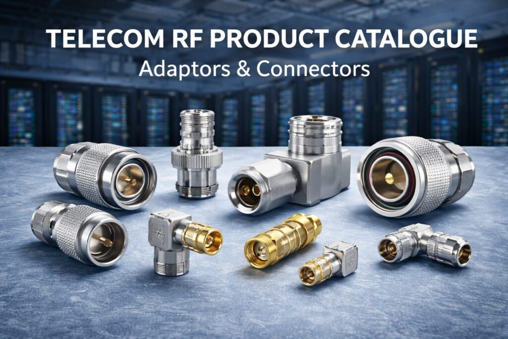 RF adapters and connectors showcase