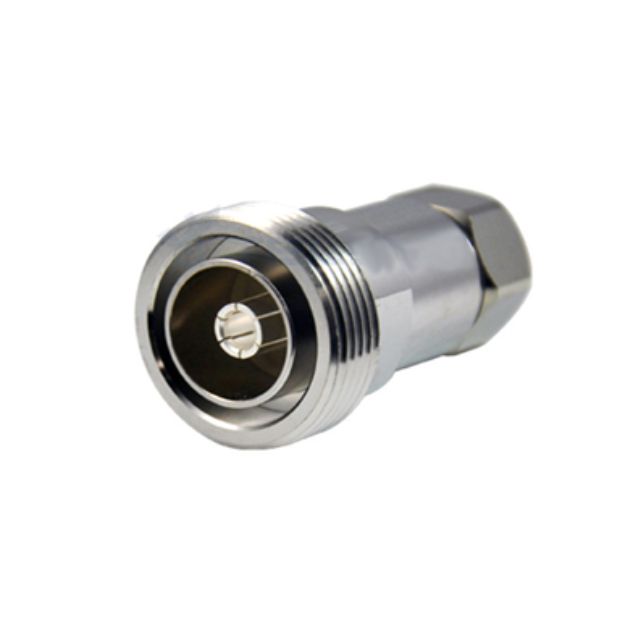 Din Female Straight Connector for ½” Flexible Cable Clamp Type