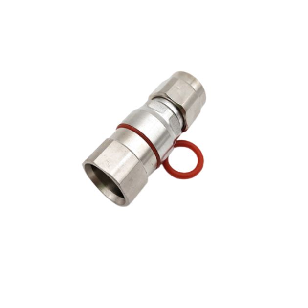 N Male Straight Connector For ½” Flexible Cable Clamp Type