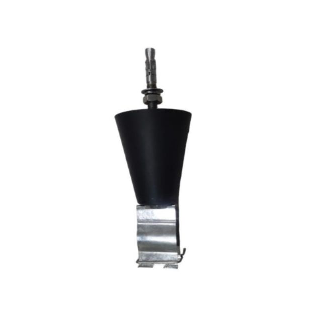 Stainless Steel Clamp for 7_8 Leaky Cable with M8 Wedge
