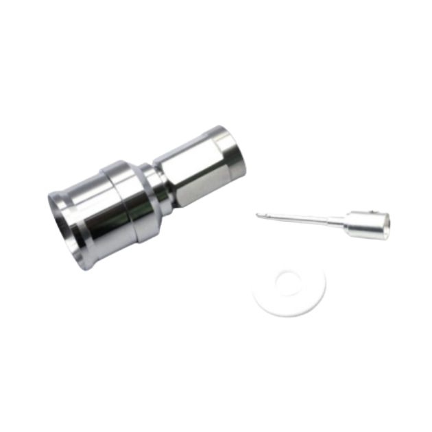NEX10 Male Straight Connector for 1/2" feeder Cable Soldering