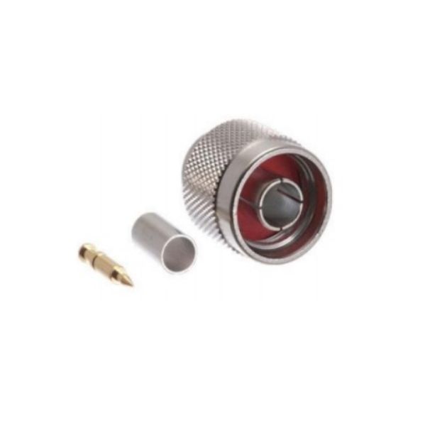 N Male Crimp Connector For LMR200 Cable