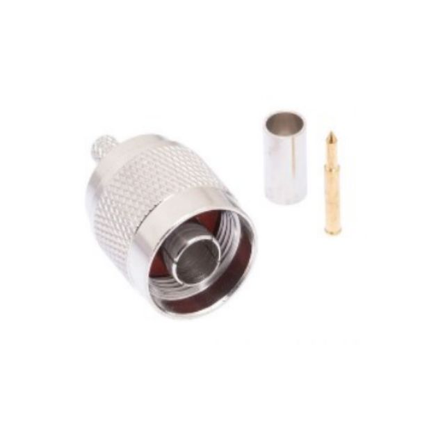 N Male LMR 200 Crimp Connector