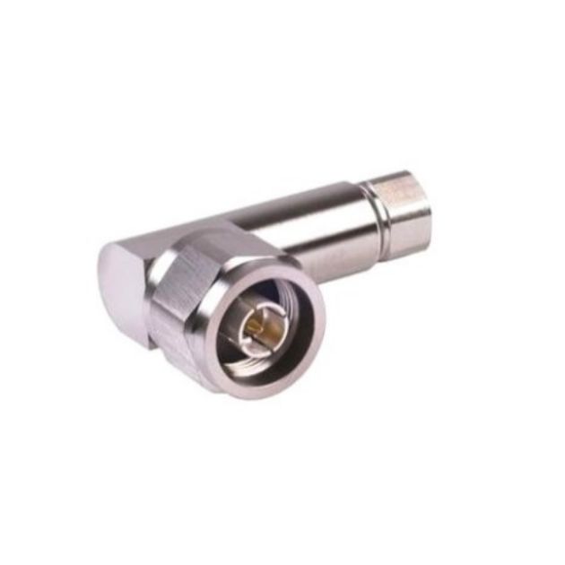 N Male R/A for 1/4” Super Flex Connector