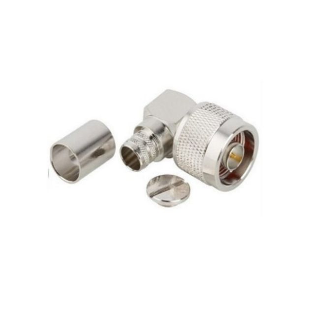 N Male R/A for LMR 200 Crimp Connector