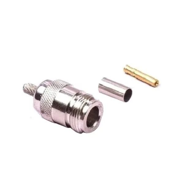 N Female Crimp Connector for LMR 240