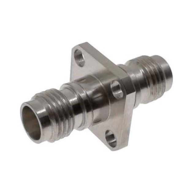 2.4mm Female to 2.4mm Female 4 Hole Flange Adapter
