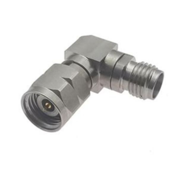 2.92mm Female to 2.4mm Male Right Angle Adapter