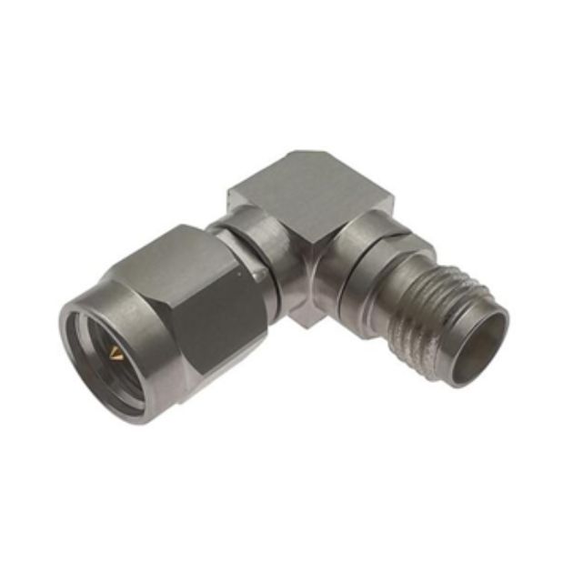 3.5mm Female to 3.5mm Male Right Angle Adapter