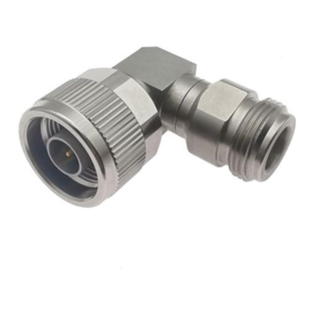 N Female to N Male Right Angle Adapter