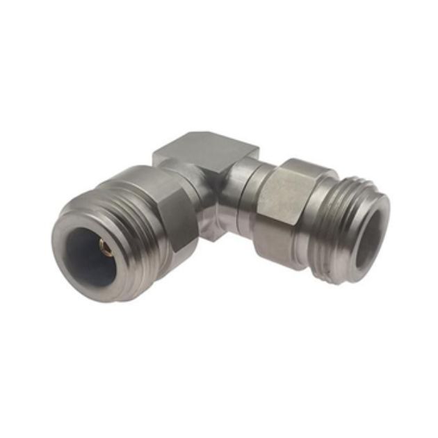 N Female to N Female Right Angle Adapter