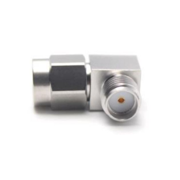 SMA Male to Female Right Angle RF Coaxial Adaptor