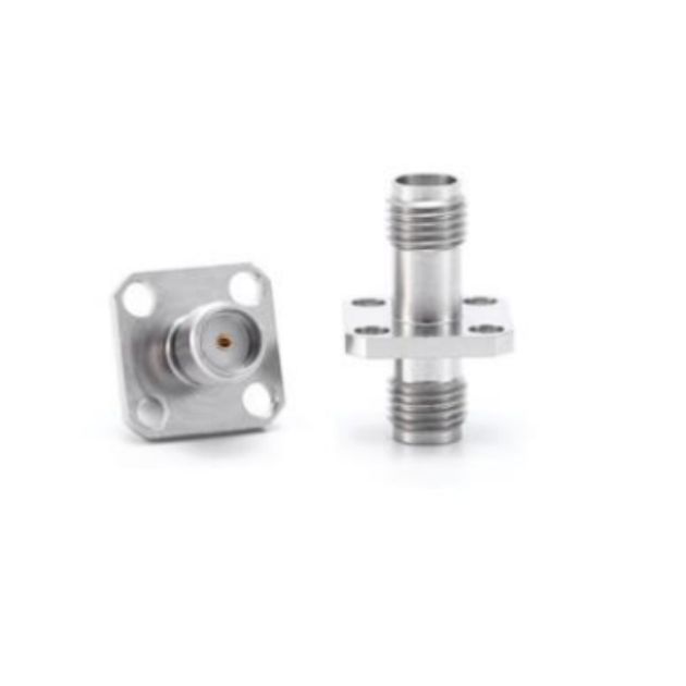 SMA female to SMA female 4 Hole Flange RF Coaxial Adaptor