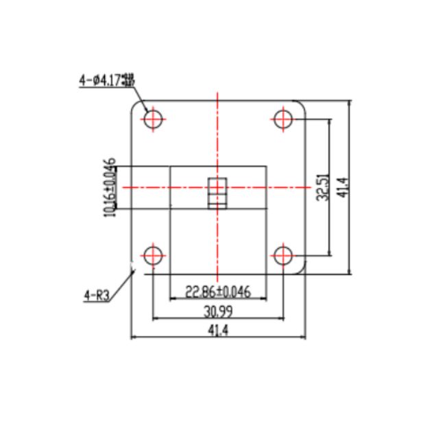 Waveguide to Coaxial Adapter (End-Launch) SRFS100WECASKPC