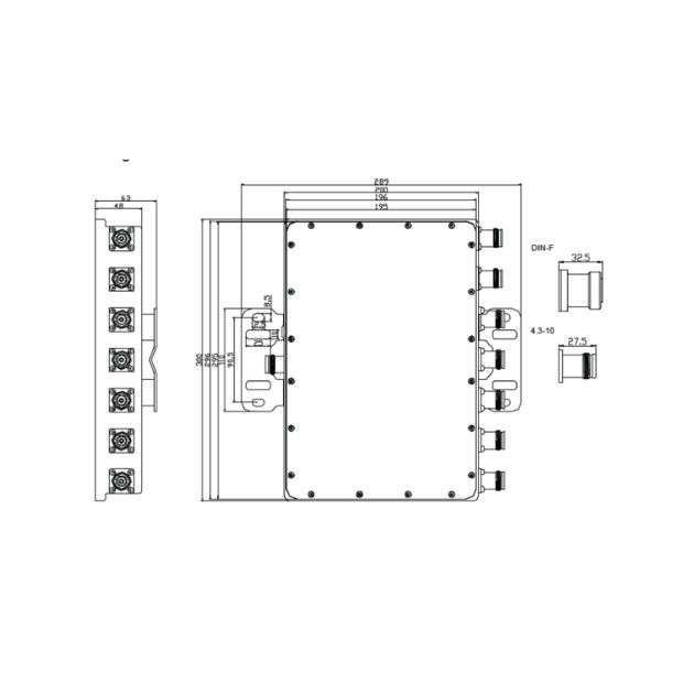 Seven Band Combiner
