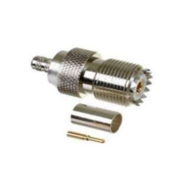 UHF FEMALE CRIMP CONNECTOR FOR LMR 240