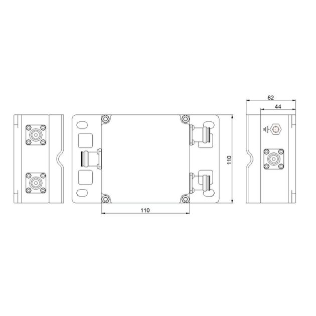 Diplexer (Single Unit) SRFS-2338-NF-150S