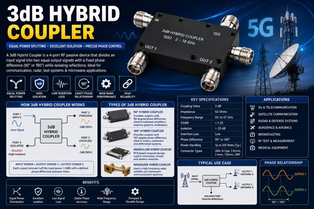 3dB Hybrid Coupler
