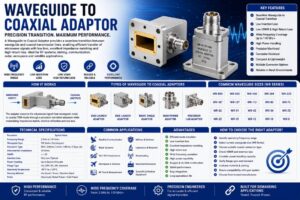 Waveguide to Coaxial Adaptor