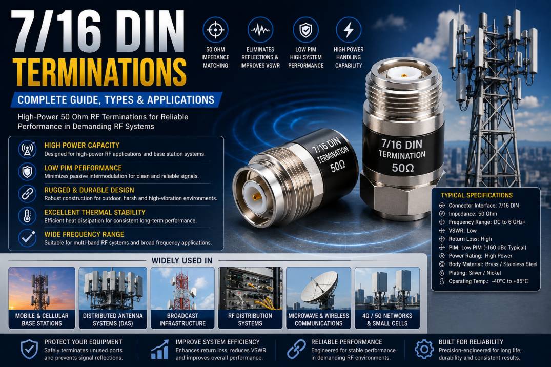 7/16 DIN Terminations
