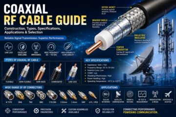 RF cable guide