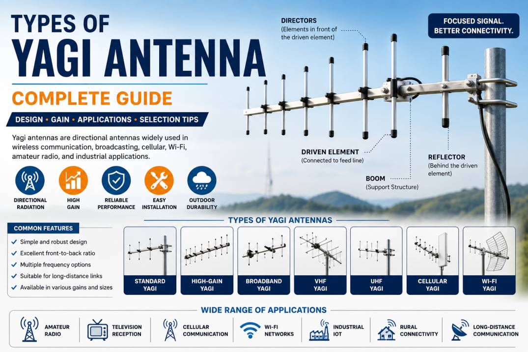 Yagi antennas