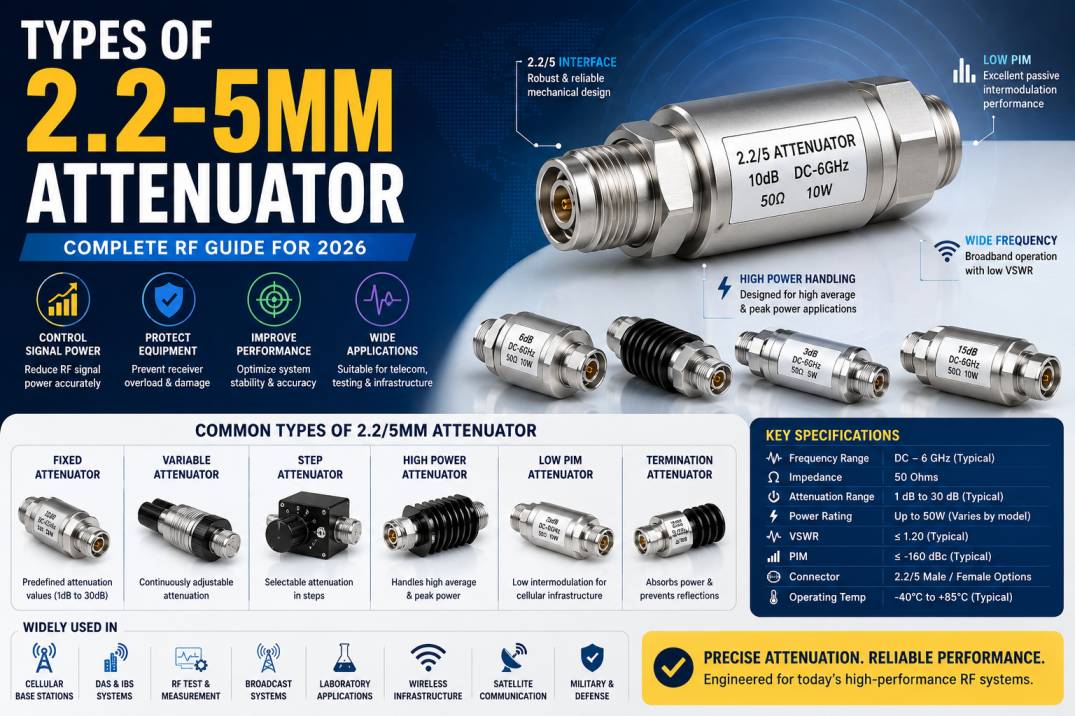 2.2-5mm Attenuator