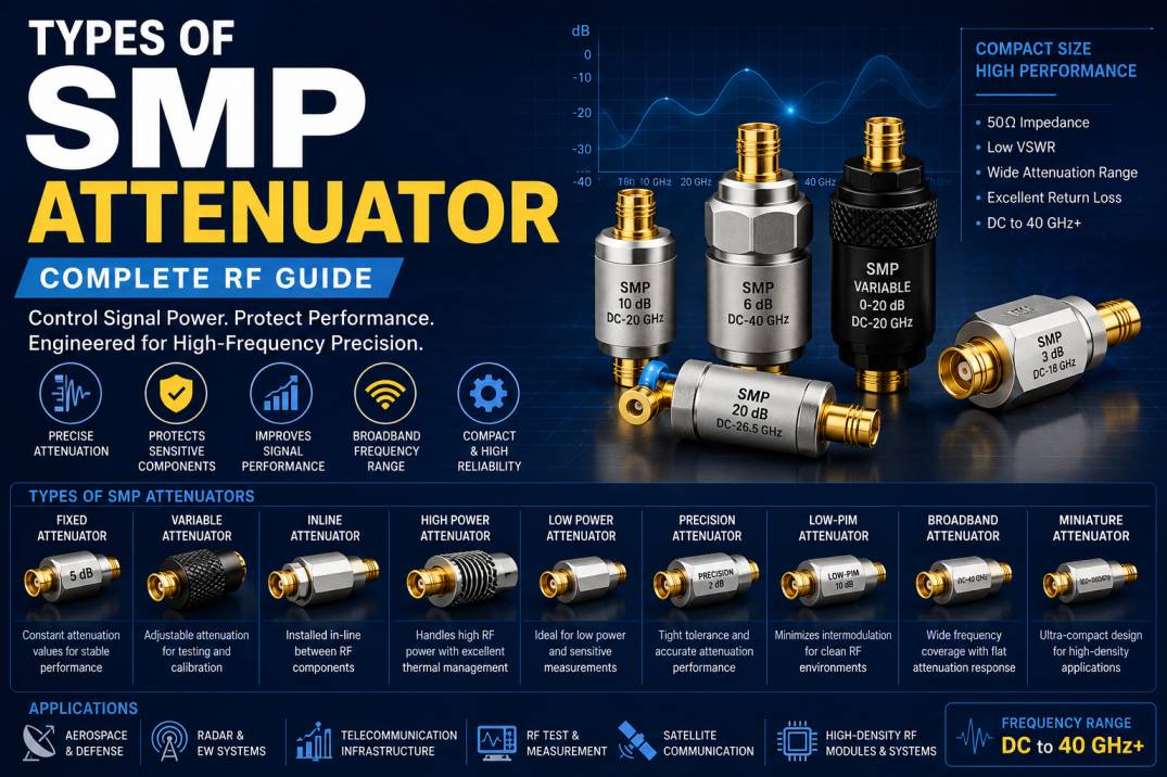 SMP attenuators