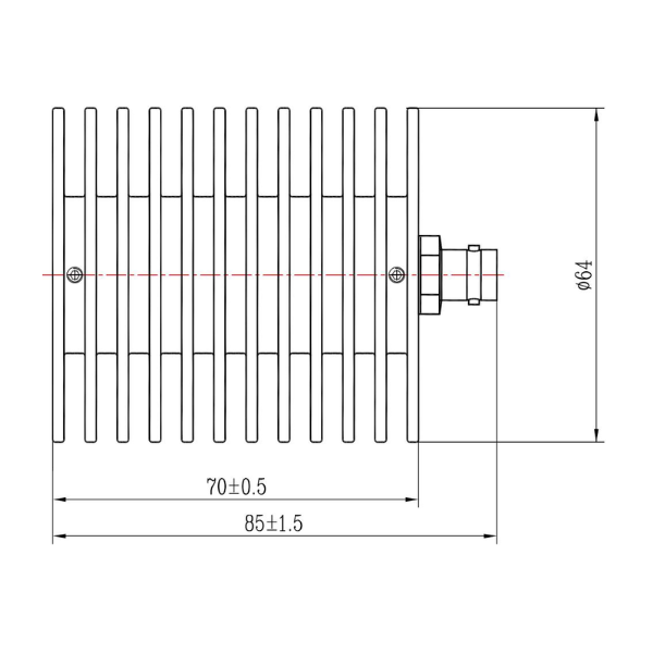 DC-6GHz,BNCFemale,50Watts SRFS-T0650B1