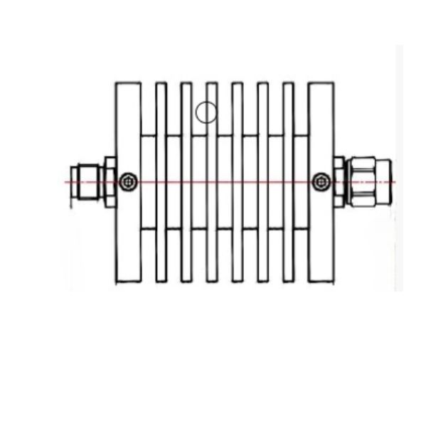 DC-4 GHz, 1-50 dB, 50 Watts, TNC, Unidirectional - SRFS- 04XXTD50-S