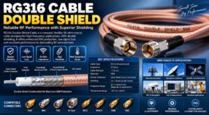 RG316 Double Shield Cable