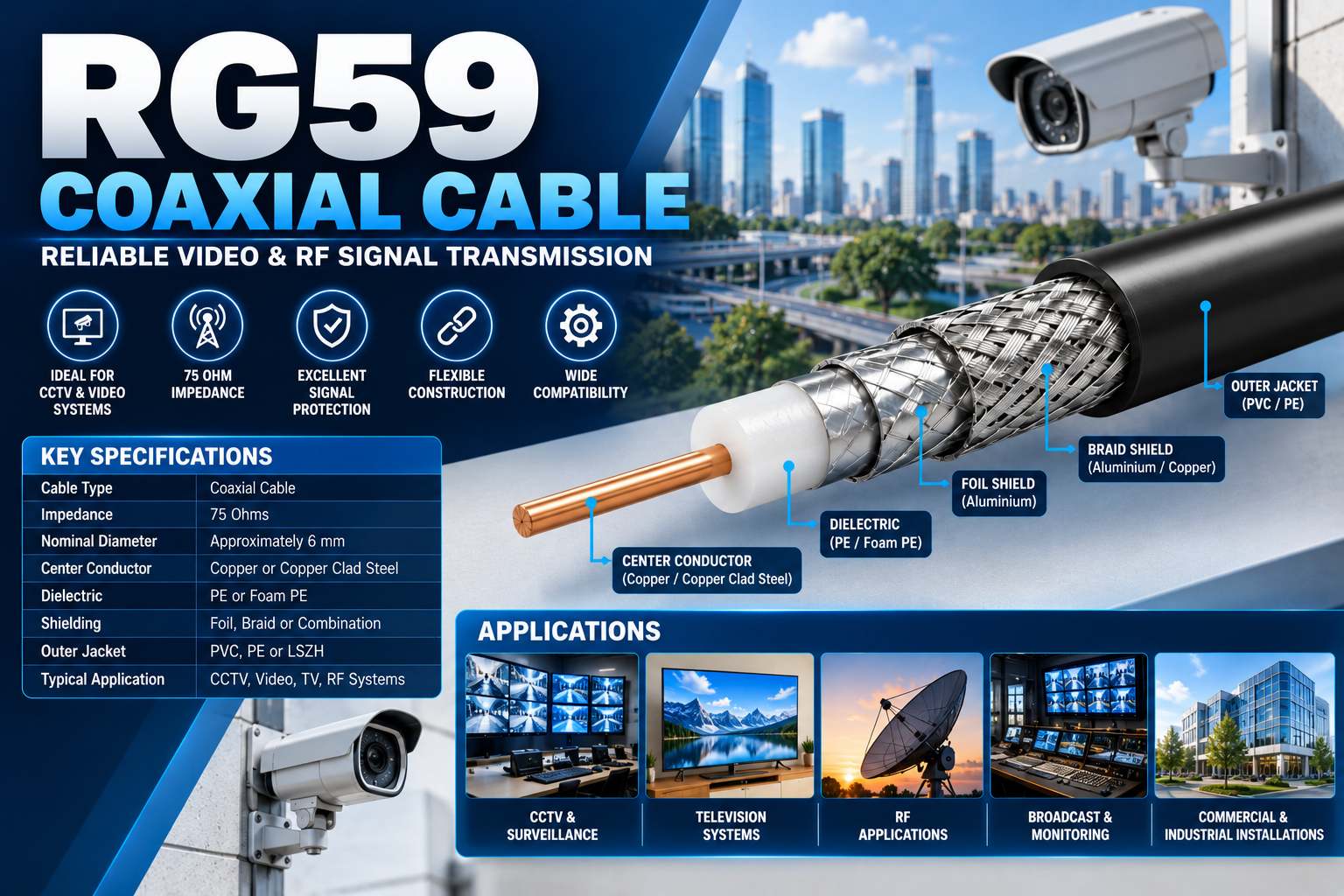 RG59 Coaxial Cable