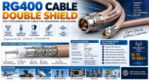 RG400 Cable Double Shield