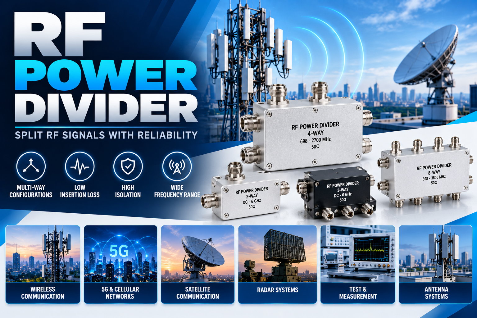 RF Power Divider