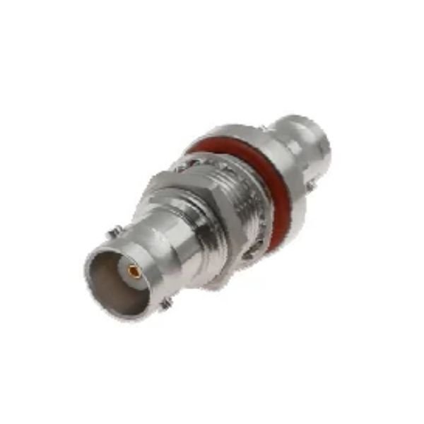 Hermetically Sealed BNC Female to BNC Female Adapter, Bulkhead ADPHS-BFBF-1
