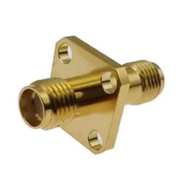 SMA Female to SMA Female 4Hole Flange Adapter ADPSMAF-SMAF-F