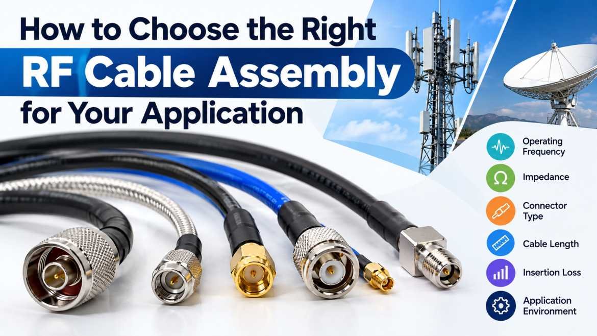 RF cable assemblies