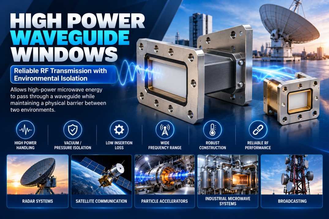 High Power Waveguide Windows