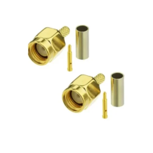 SMA Male Crimp Connector For RG316/RG174/RG188/LMR100 Cable